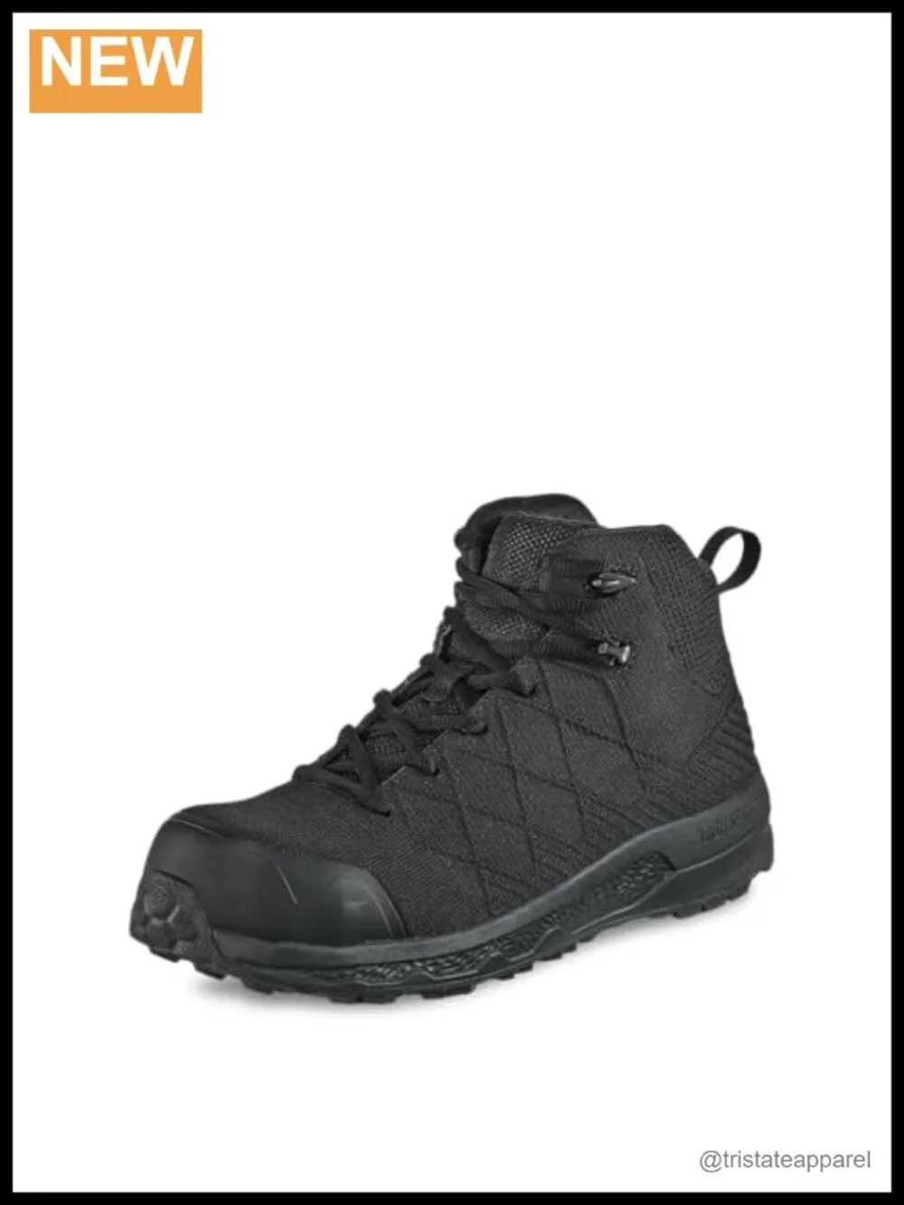 Women's Non-Metallic Toe Safety Work Boot Slip Resistant EH
